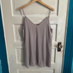 Audrey 3+1 Grey Slip Dress